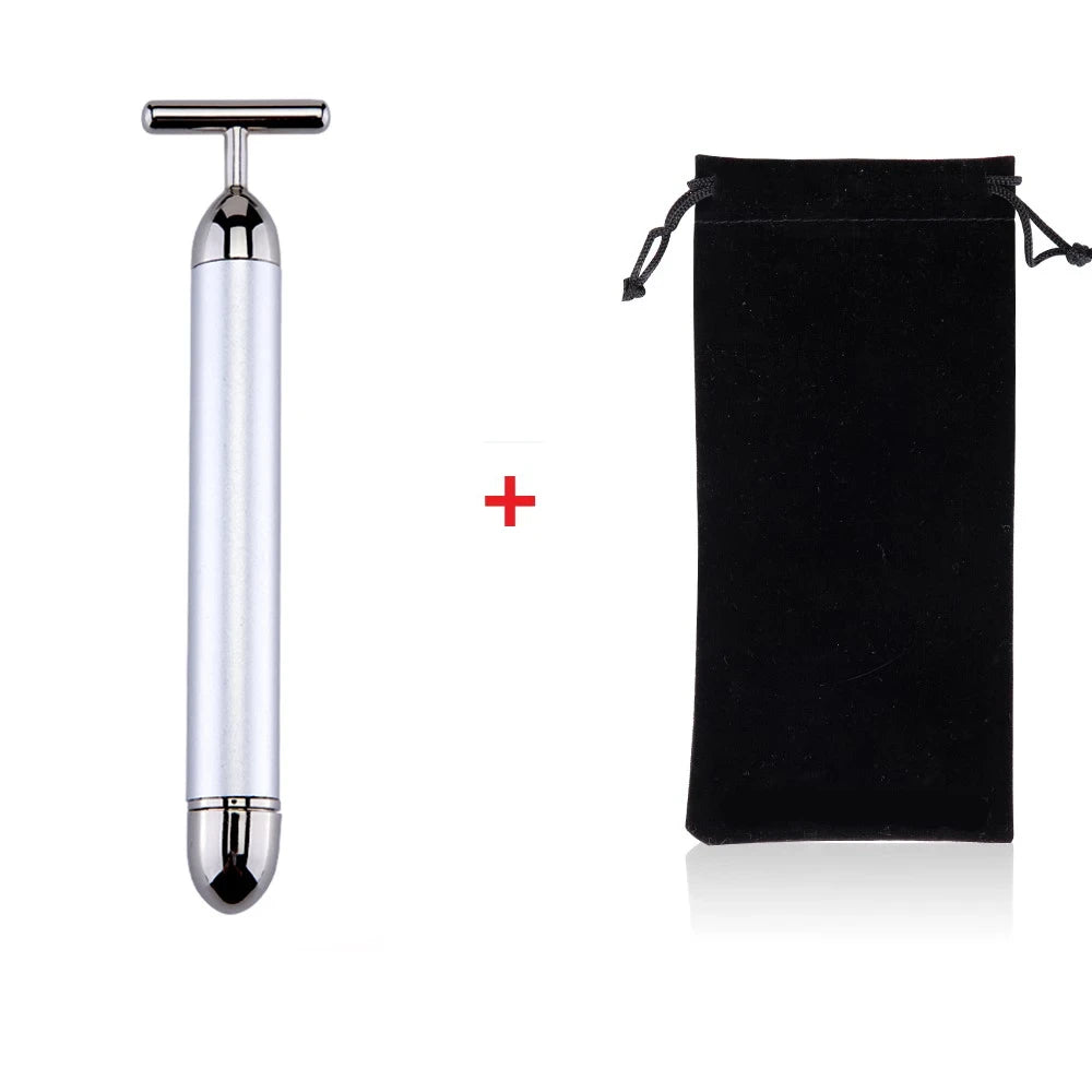 24k Gold Vibrating Face Roller