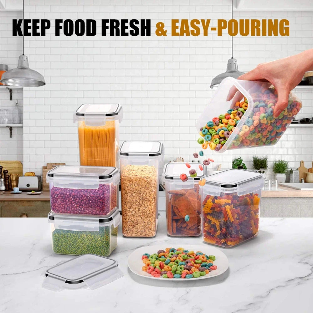 7 Piece Airtight Food Containers