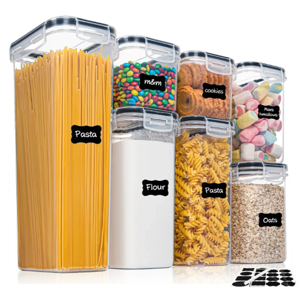7 Piece Airtight Food Containers
