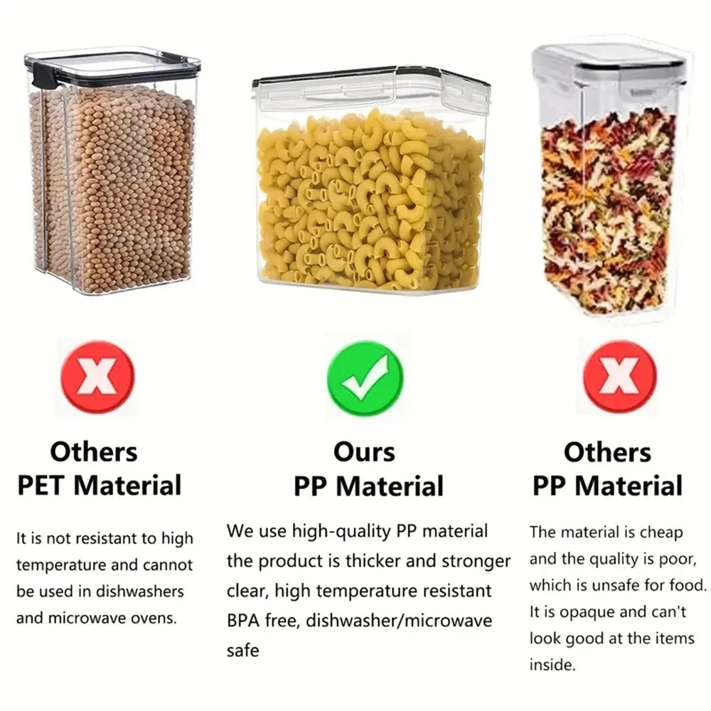7 Piece Airtight Food Containers