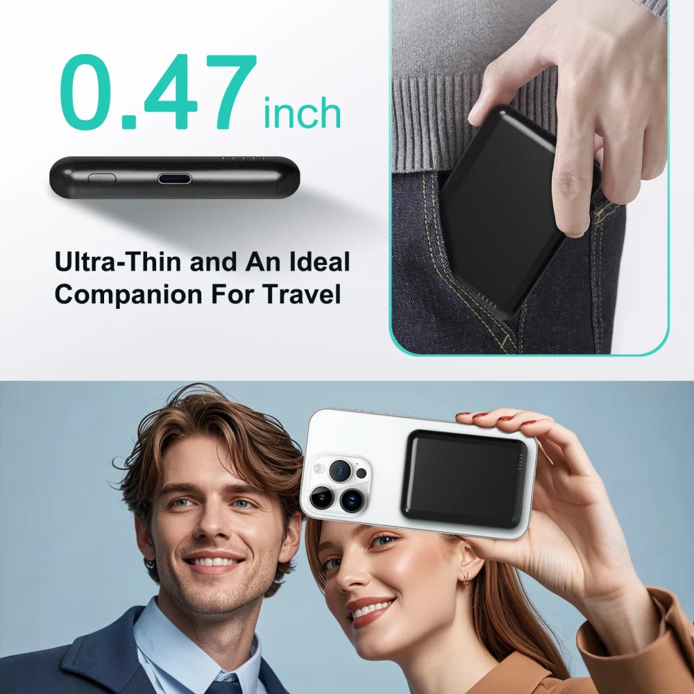 5000mAh Magnetic Power Bank